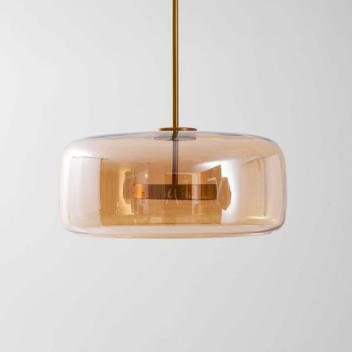 Lampada a sospensione da soffitto Metro Sphere in vetro