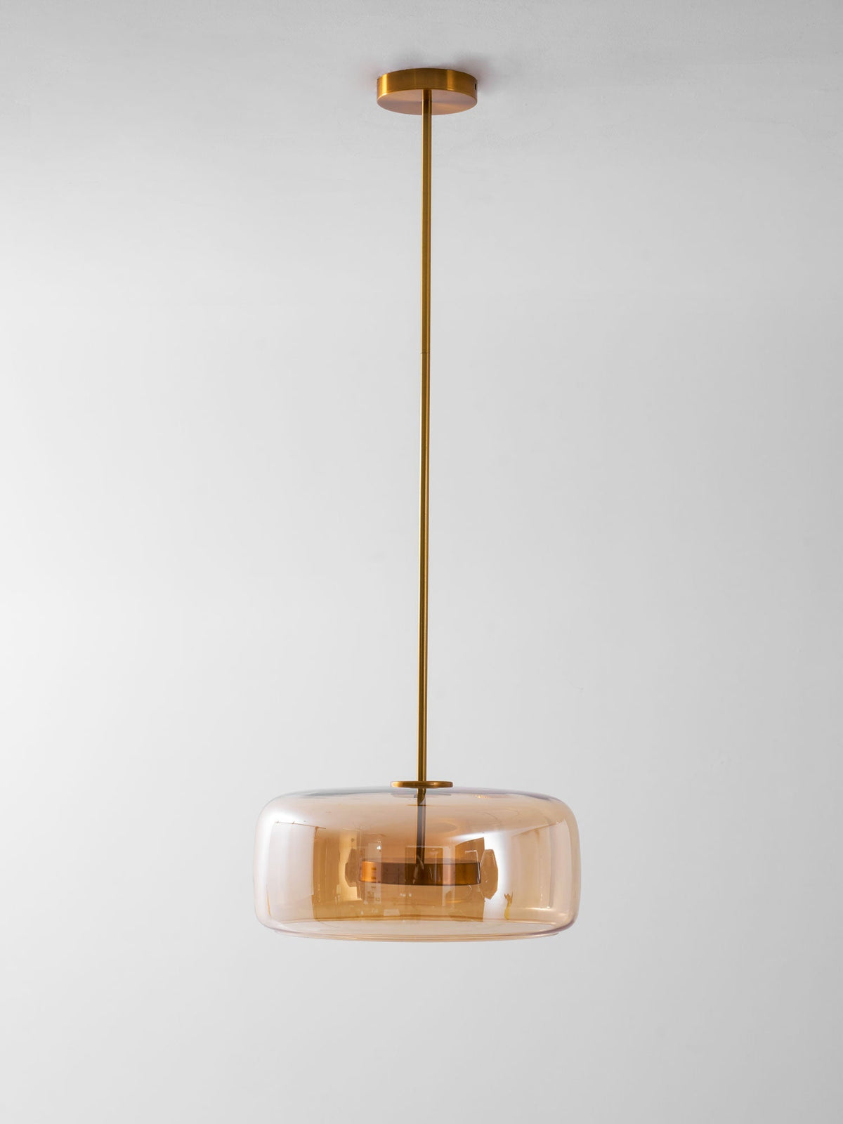 Lampada a sospensione da soffitto Metro Sphere in vetro