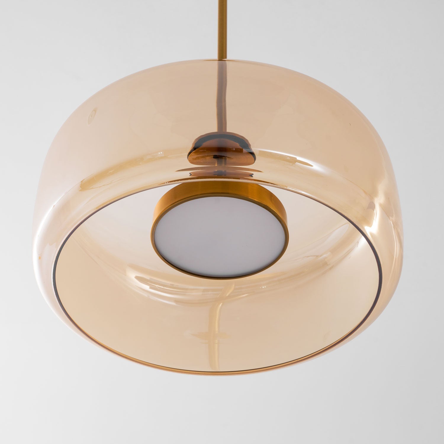 Lampada a sospensione da soffitto Metro Sphere in vetro