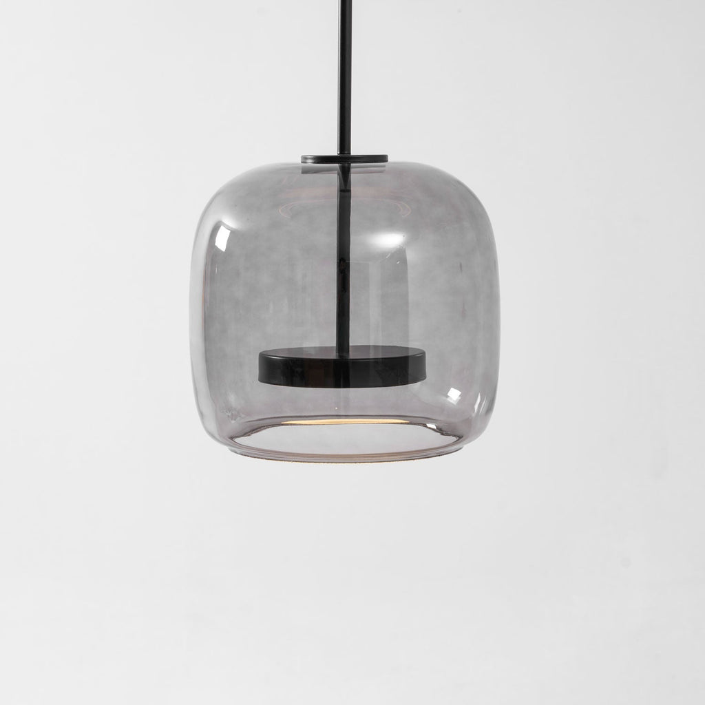 Lampada a sospensione da soffitto Metro Sphere in vetro
