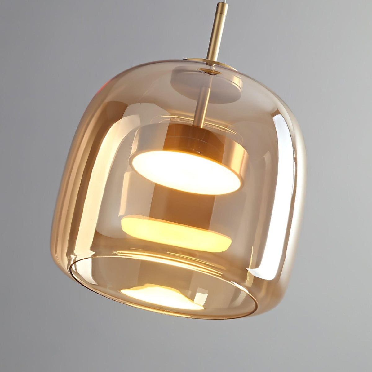 Lampada a sospensione da soffitto Metro Sphere in vetro