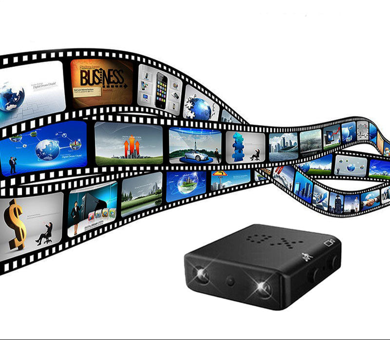 Mikro HD videókamera hanggal