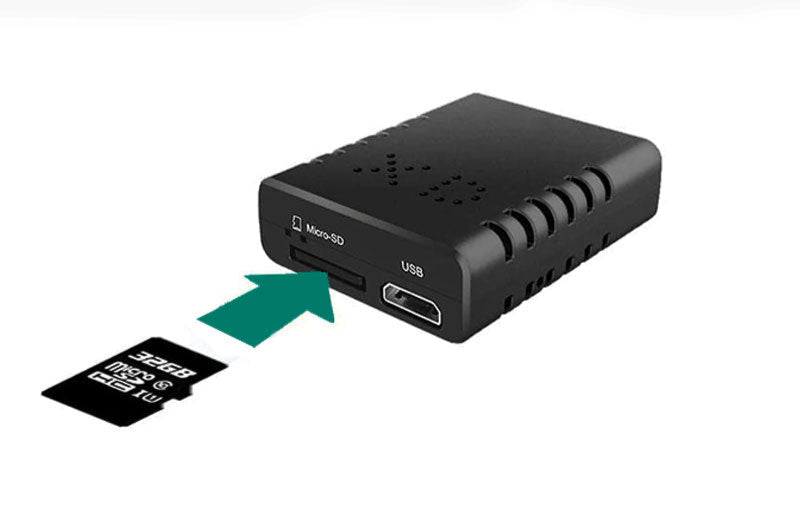 Mikro HD videókamera hanggal