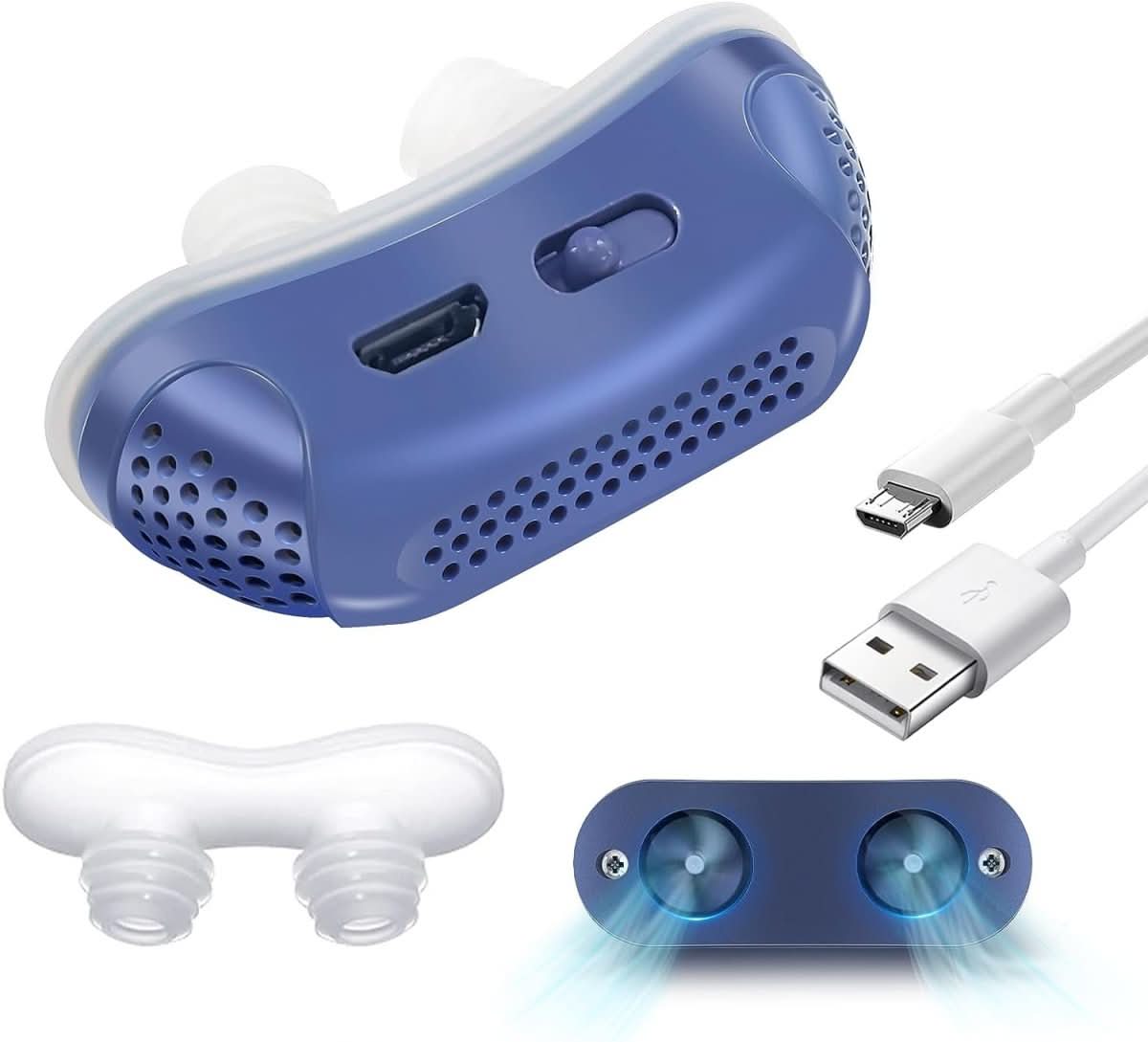Kompakt CPAP-enhet for snorking og søvnapné