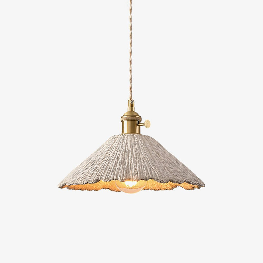 Kirae Textured Pendant Lights Cement - Neutralighting