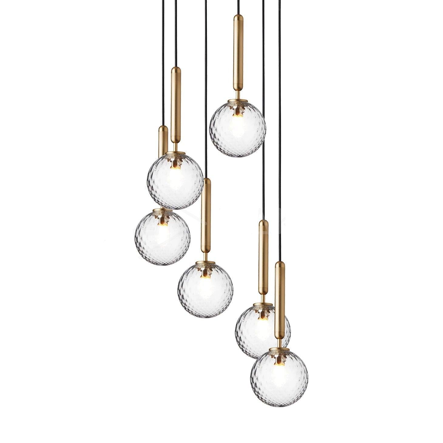 Miira Brass Pendant Light - Vakkerlight