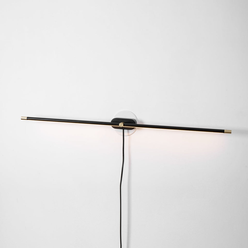 Minimalistische lineaire insteekbare ledwandlamp