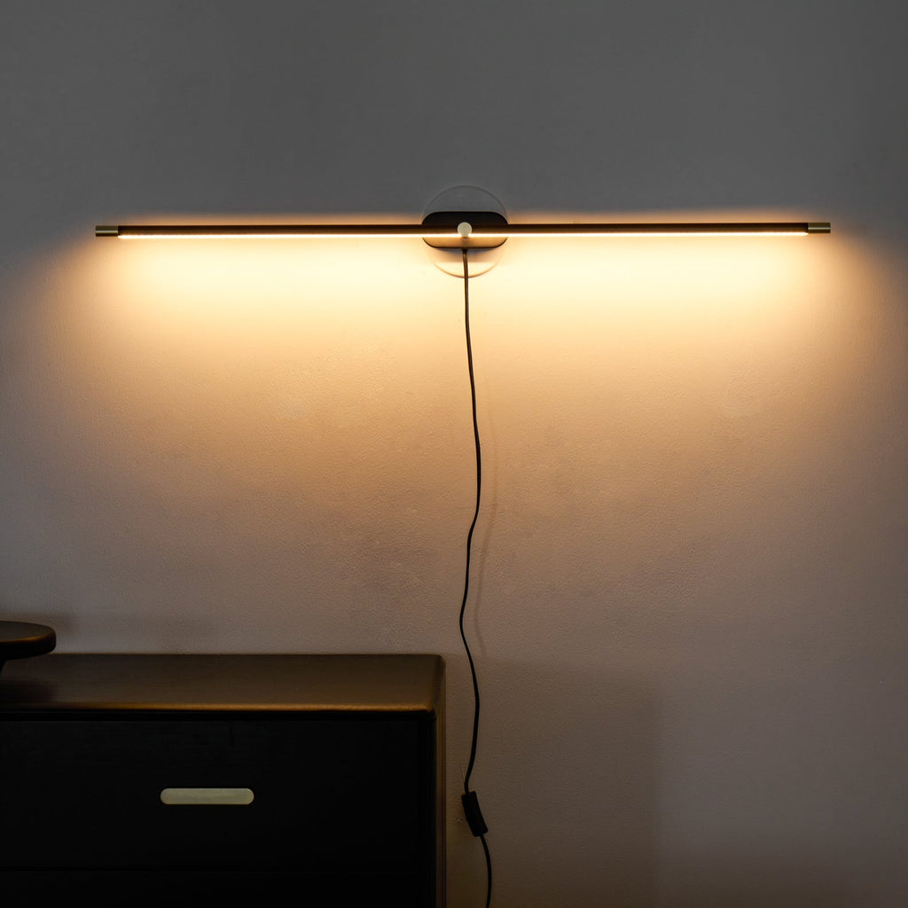 Minimalistische lineaire insteekbare ledwandlamp