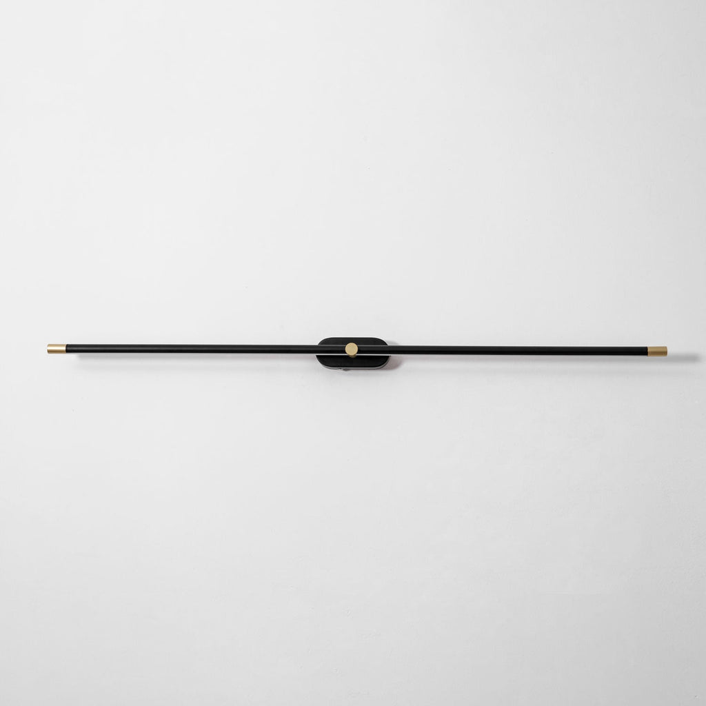 Minimalistische lineare Wandleuchte – wiederaufladbar, kabellos