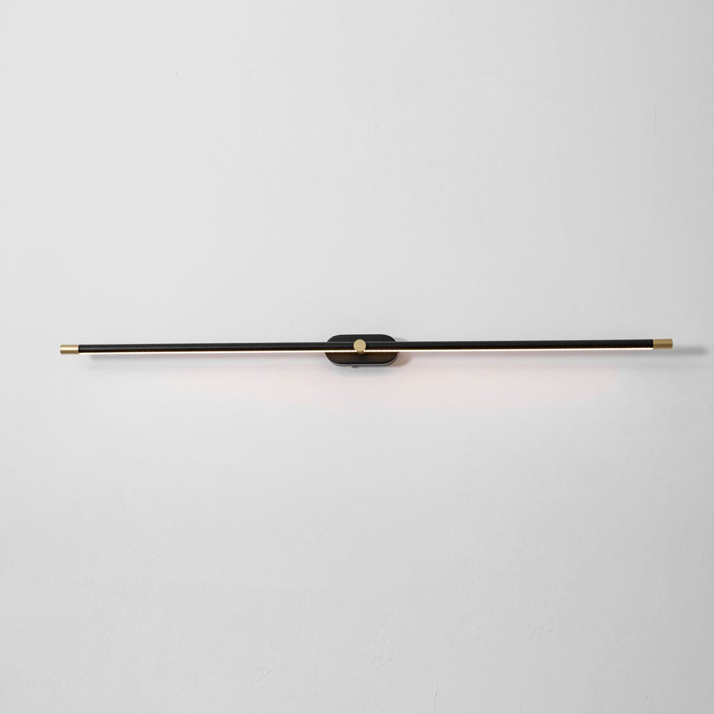 Minimalistische lineare Wandleuchte – wiederaufladbar, kabellos