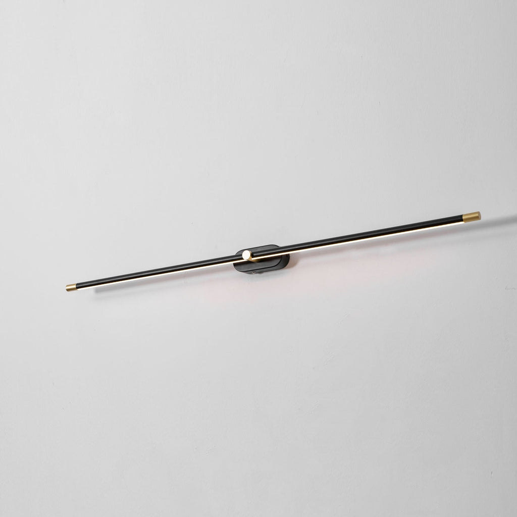 Minimalistische lineare Wandleuchte – wiederaufladbar, kabellos