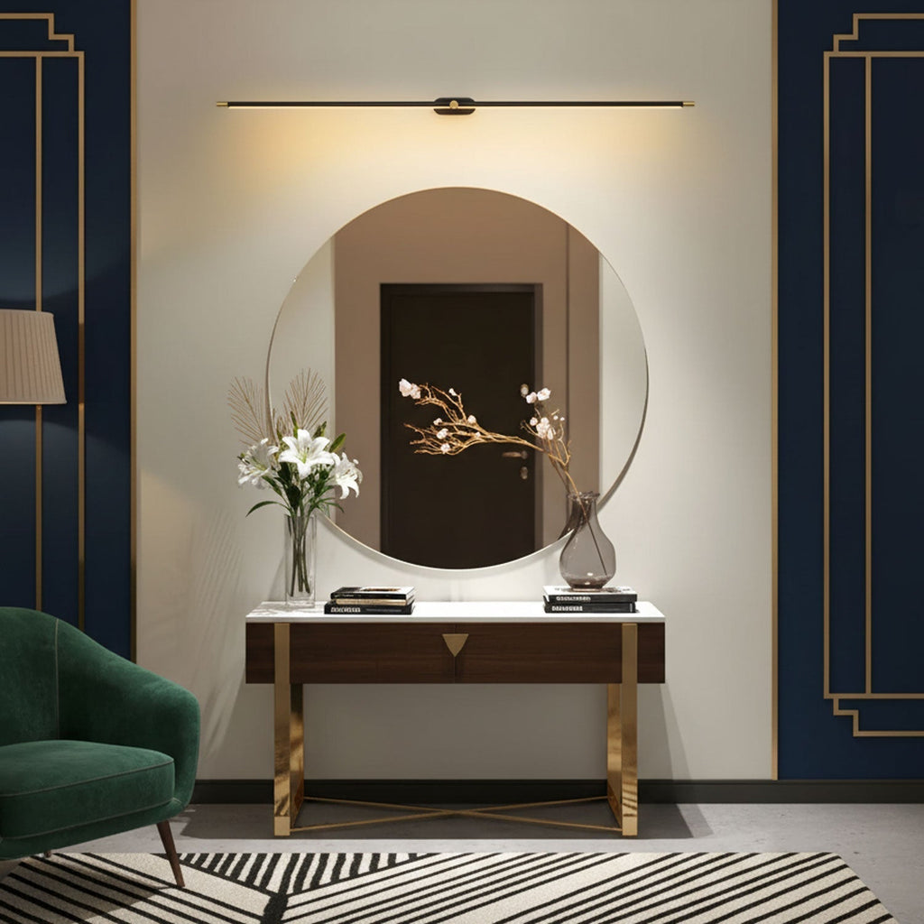Minimalistische lineaire ledwandlamp