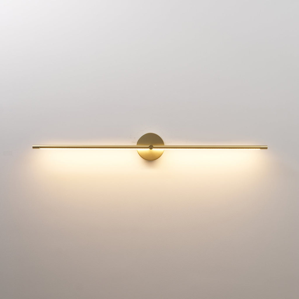 Podłączana liniowa lampa ścienna LED — minimalistyczny smukły design