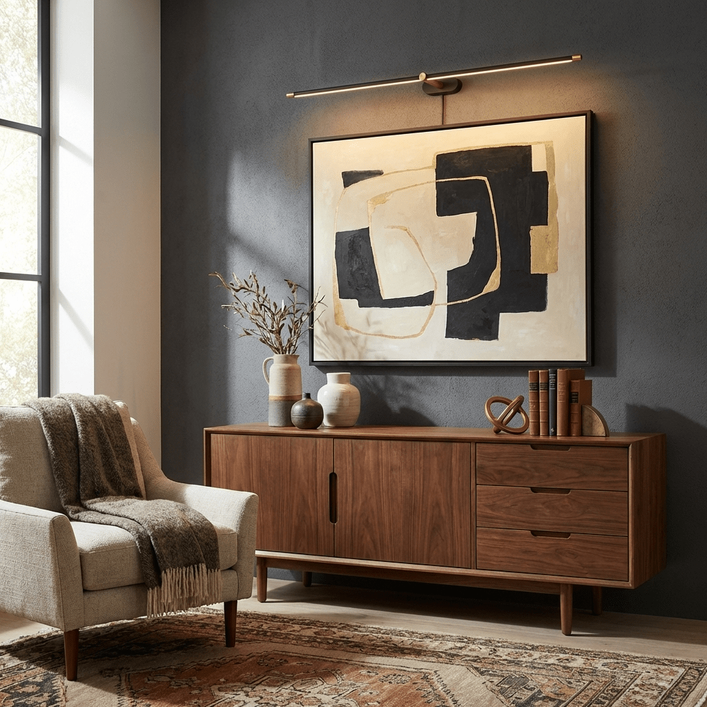 Minimalistische lineaire insteekbare ledwandlamp