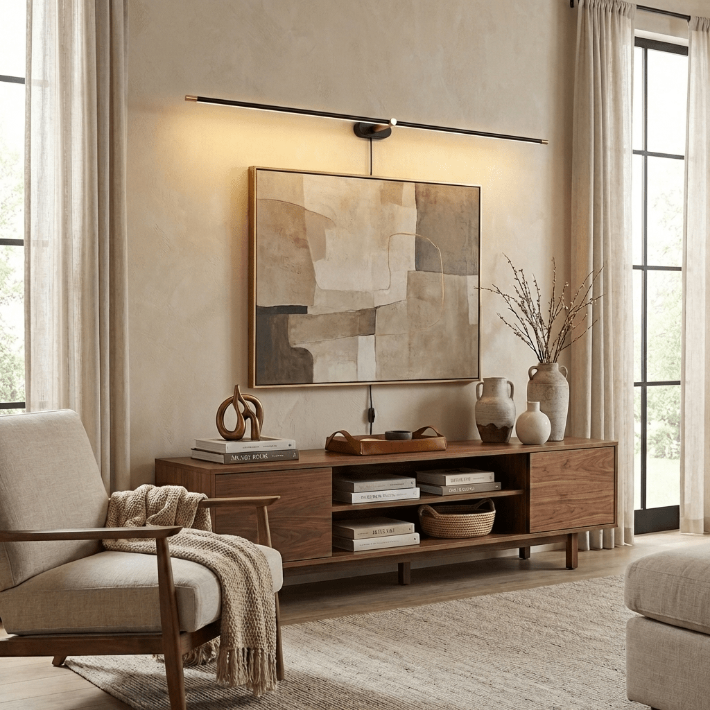 Minimalistische lineaire insteekbare ledwandlamp