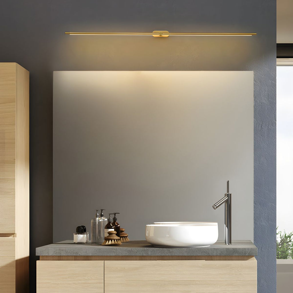 Minimalistische lineaire ledwandlamp
