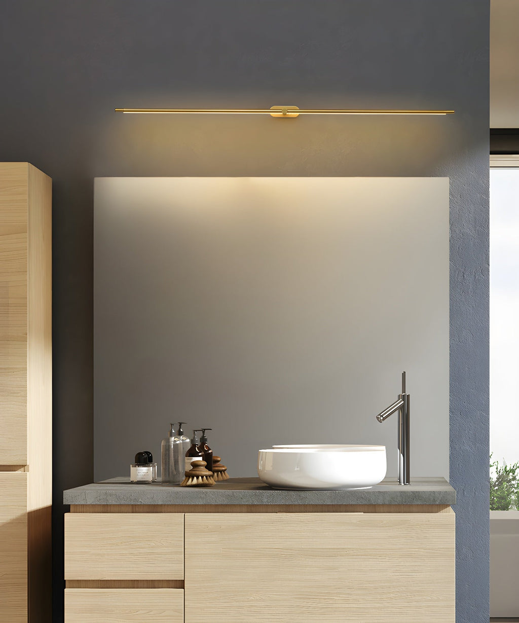 Minimalistische lineaire ledwandlamp