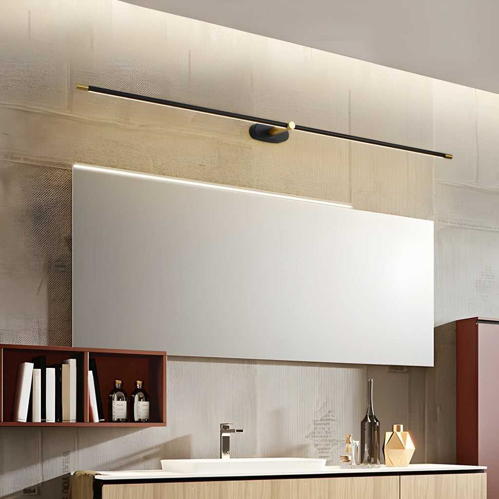 Minimalistische lineaire ledwandlamp
