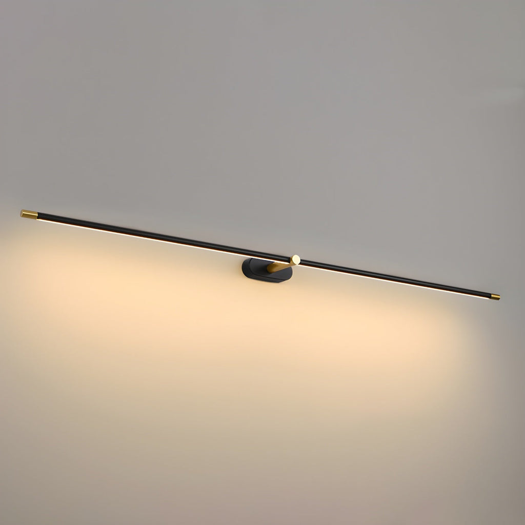 Minimalistische lineare Wandleuchte – wiederaufladbar, kabellos