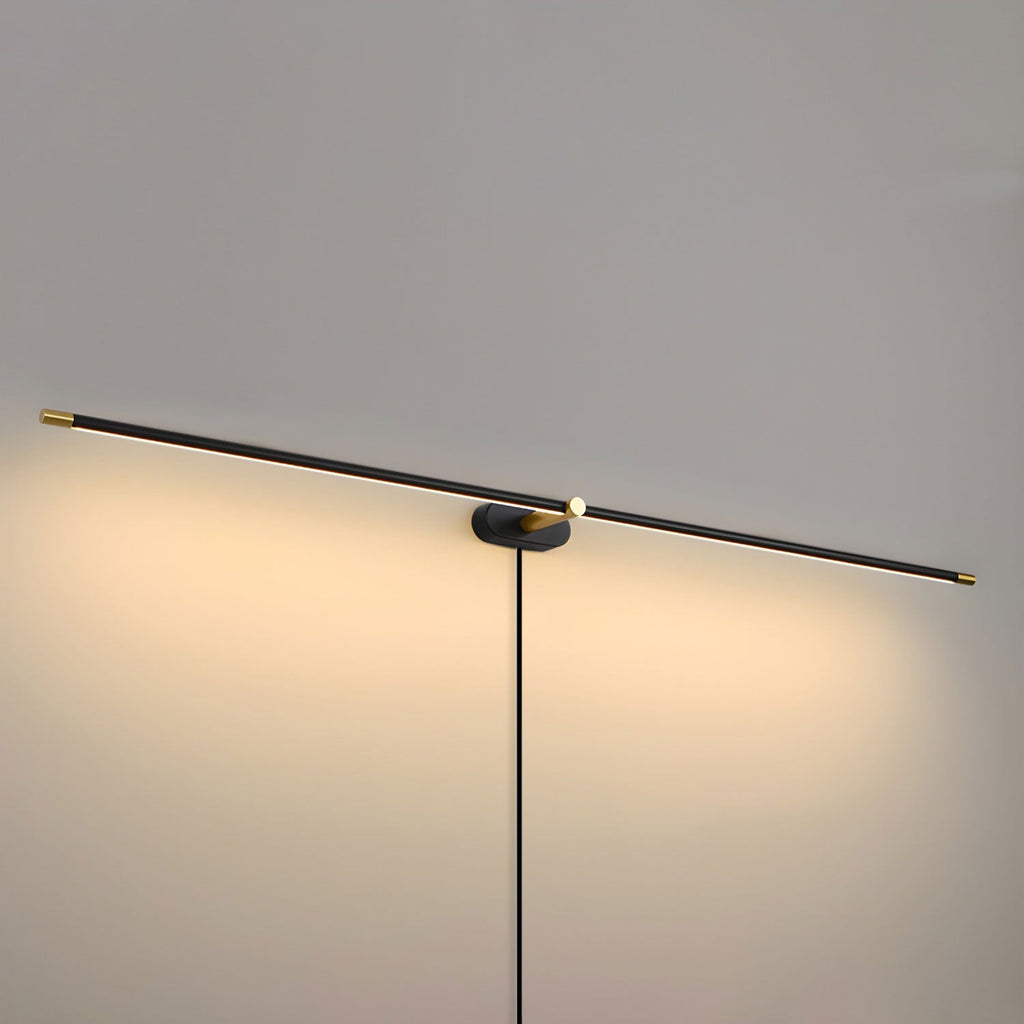 Minimalistische lineaire insteekbare ledwandlamp
