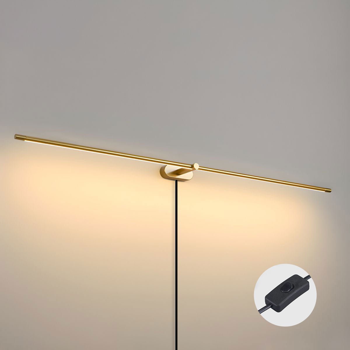 Minimalist Linear Plug - in Wall Lamp - Vakkerlight