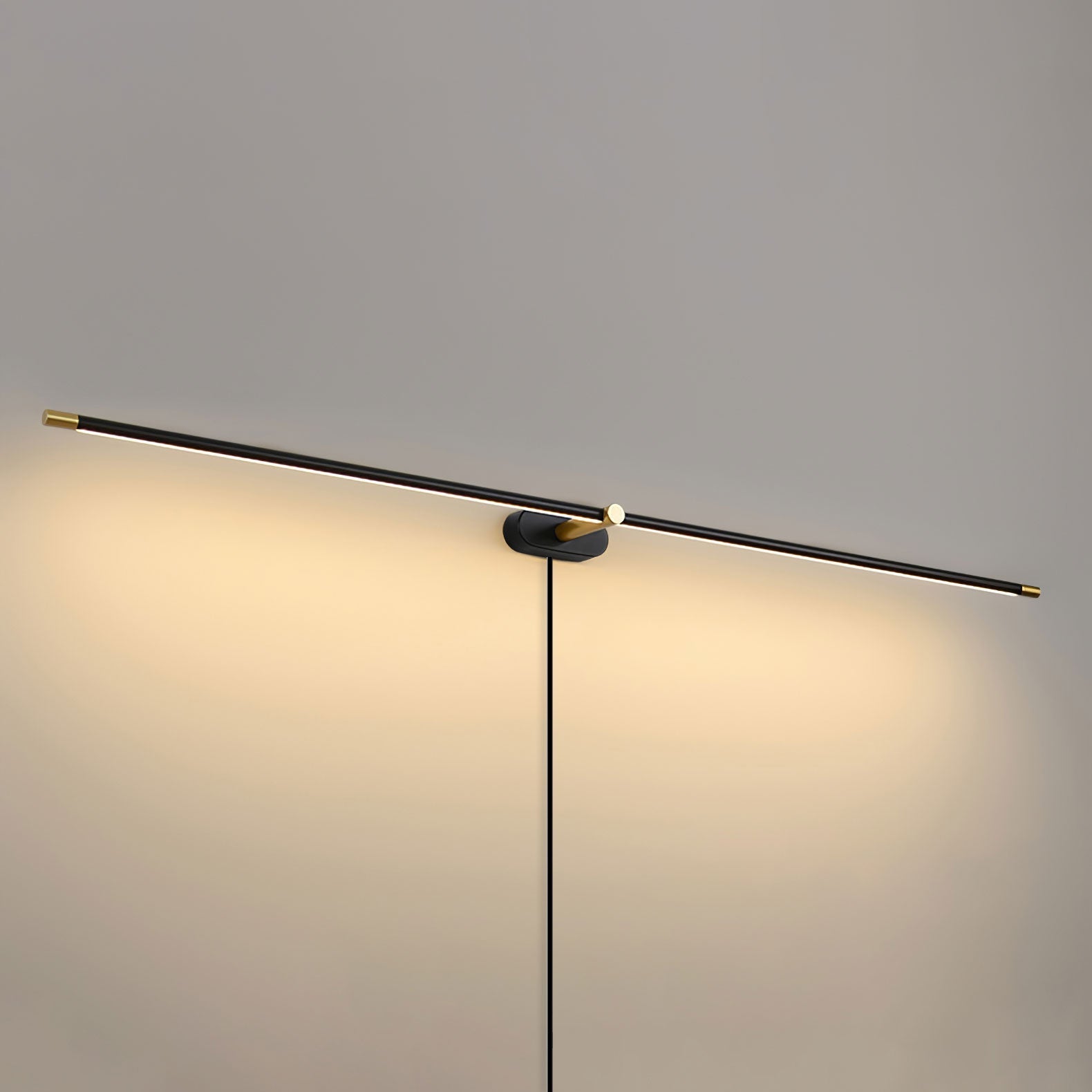 Minimalistische lineaire insteekbare ledwandlamp