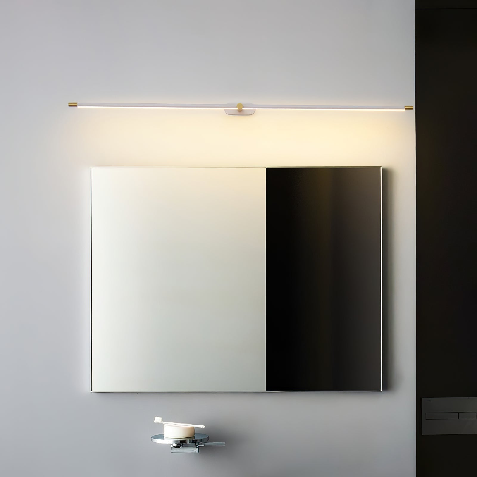 Minimalistische lineaire ledwandlamp
