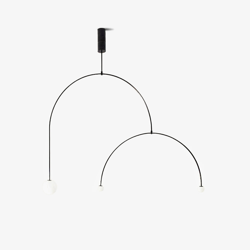 Minimalistische mobile Deckenleuchte – hängende Pendelleuchte