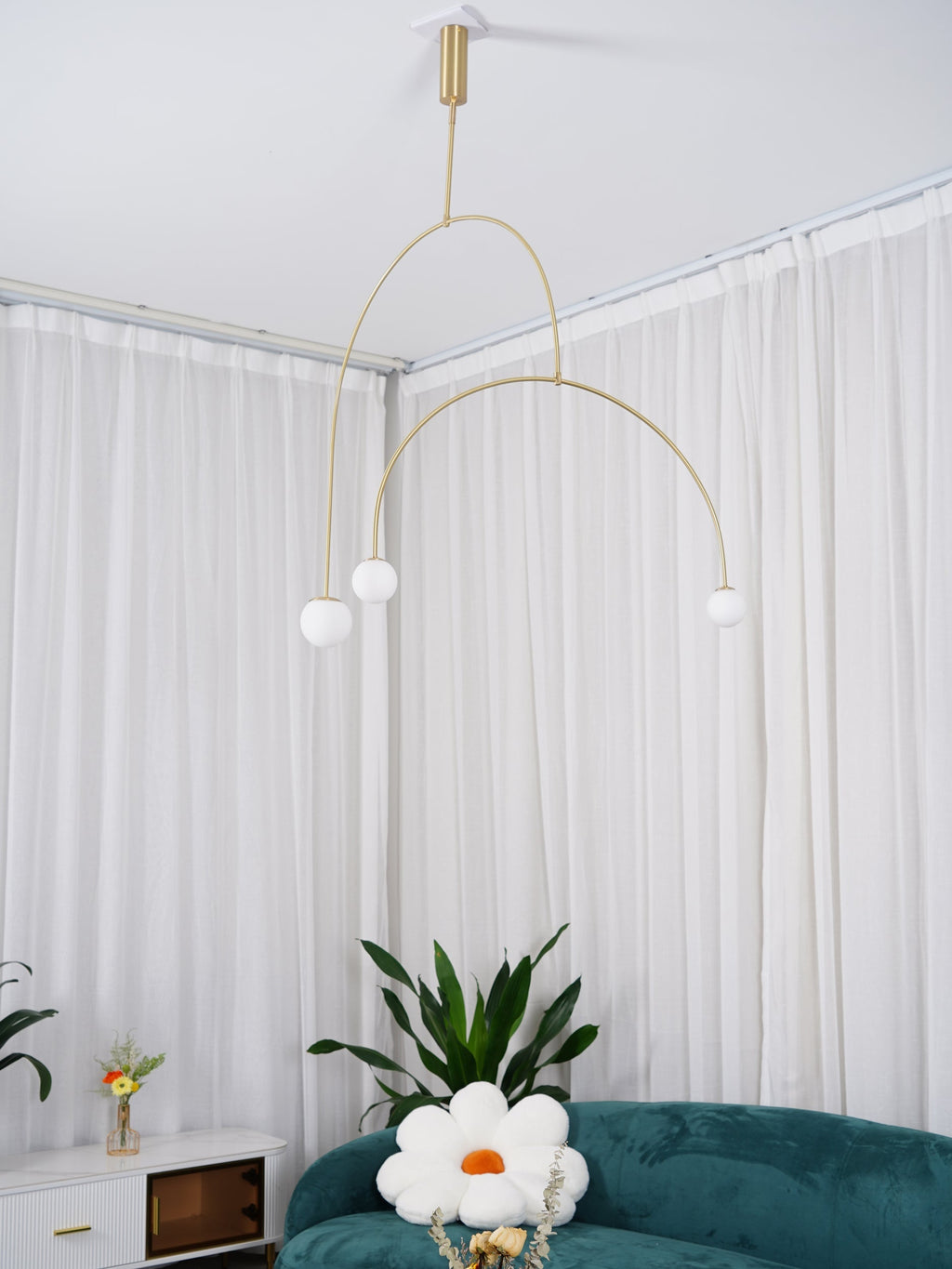 Minimalistische mobile Deckenleuchte – hängende Pendelleuchte