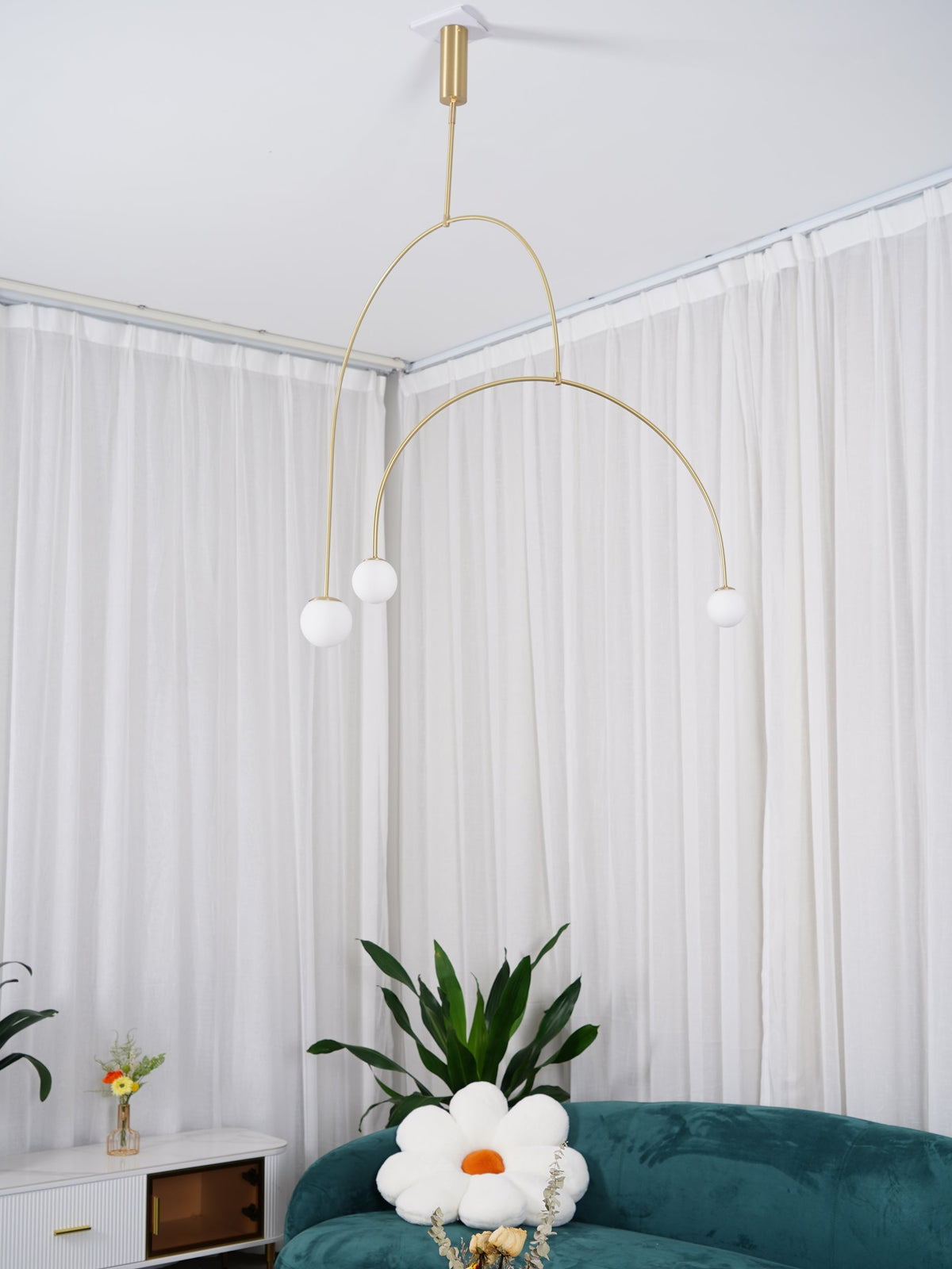 Minimalistische mobile Deckenleuchte – hängende Pendelleuchte