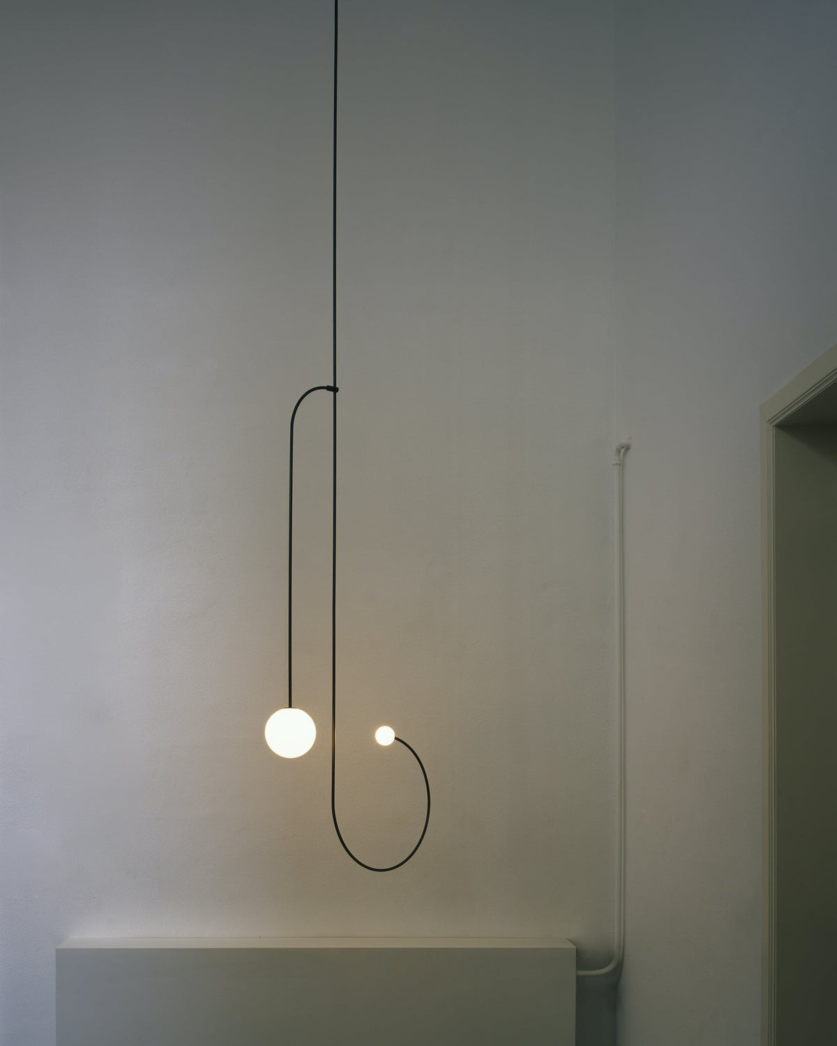 Minimalistische mobile Deckenleuchte – hängende Pendelleuchte