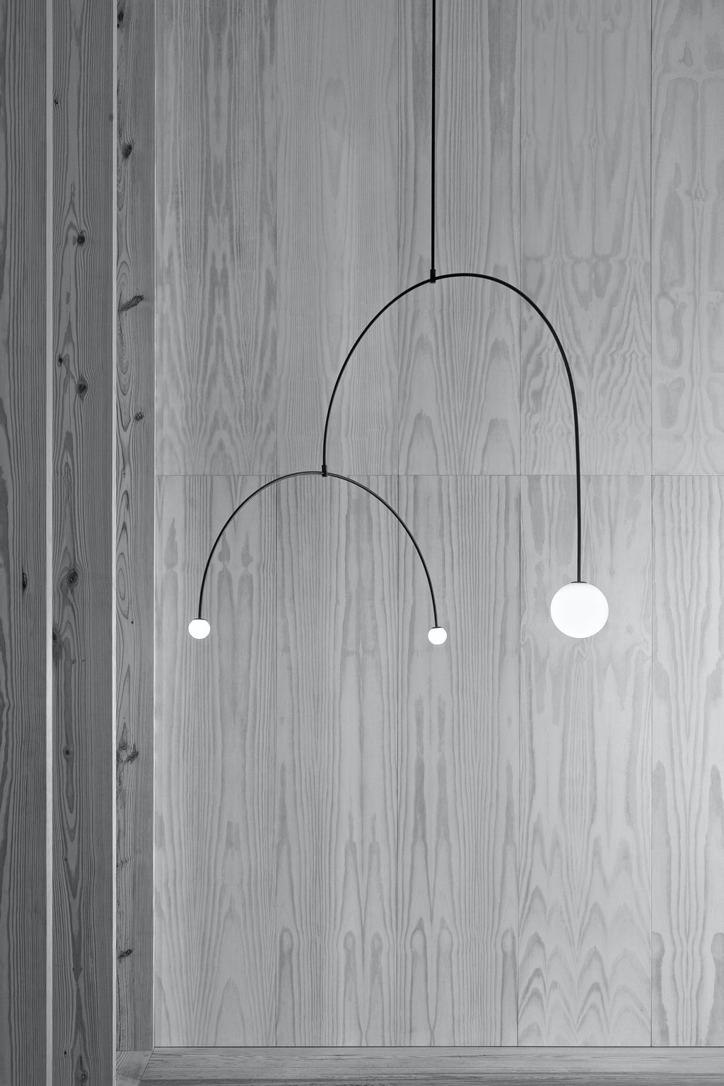 Minimalistische mobile Deckenleuchte – hängende Pendelleuchte