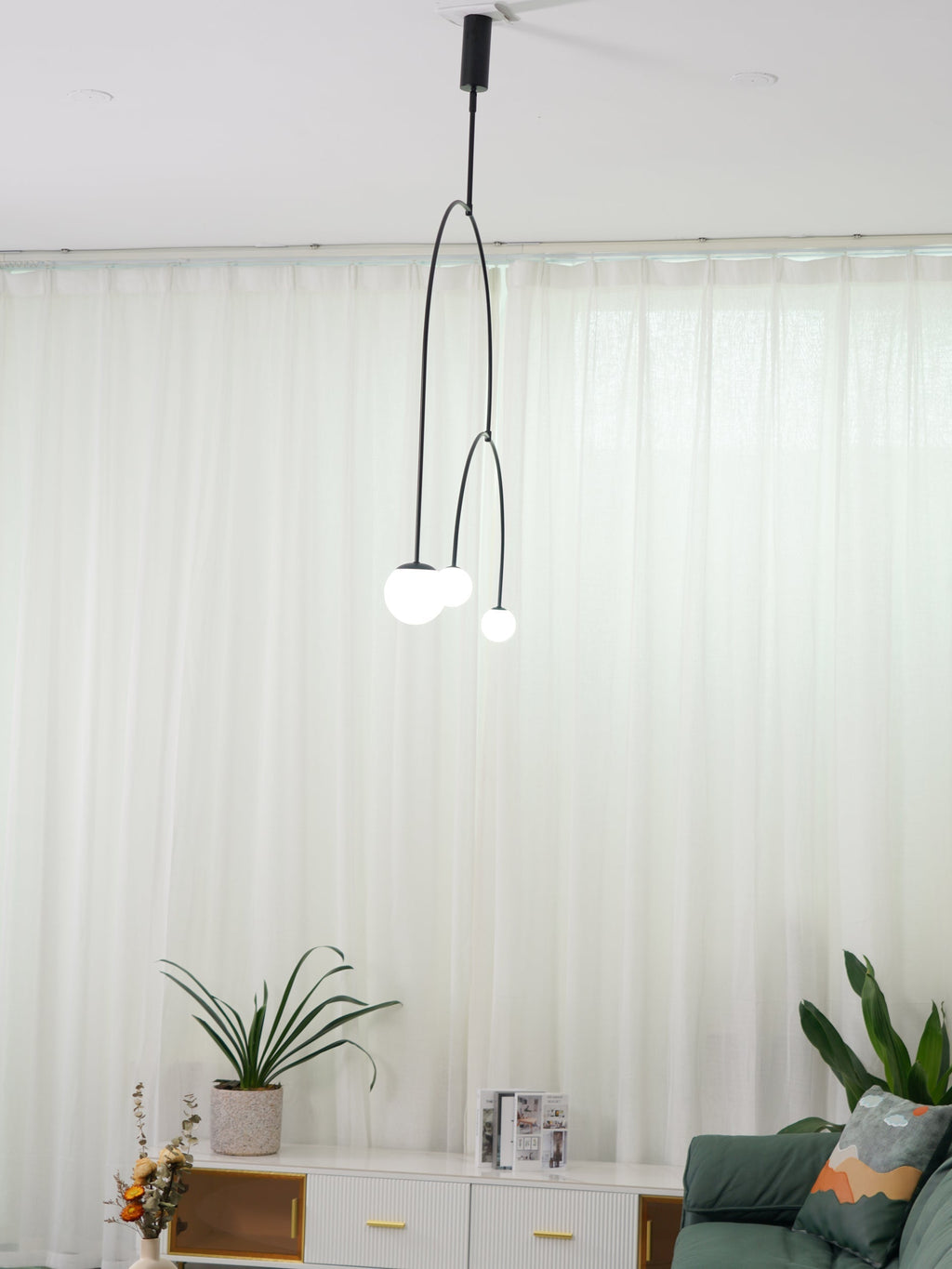 Minimalistische mobile Deckenleuchte – hängende Pendelleuchte