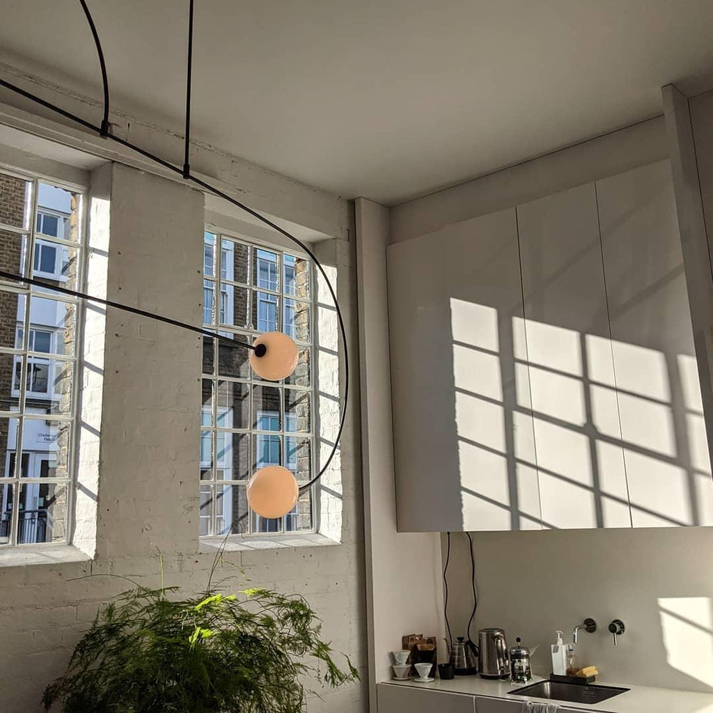 Minimalistische mobile Deckenleuchte – hängende Pendelleuchte