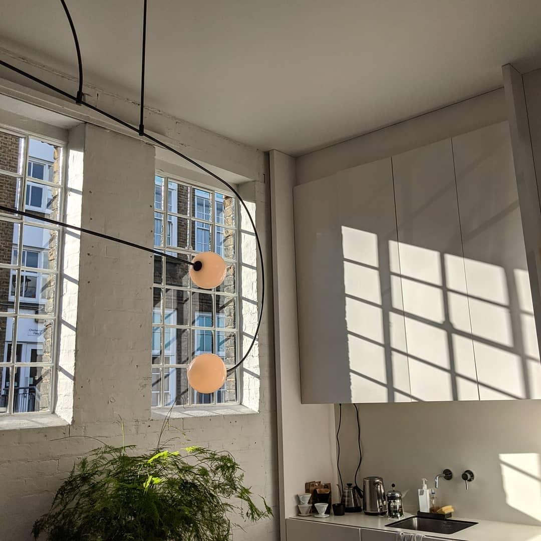 Minimalistische mobile Deckenleuchte – hängende Pendelleuchte