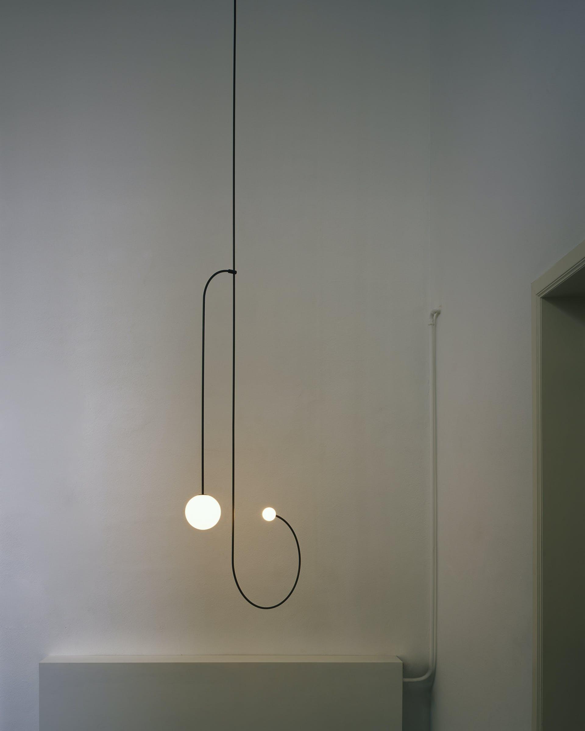 Minimalistische mobile Deckenleuchte – hängende Pendelleuchte