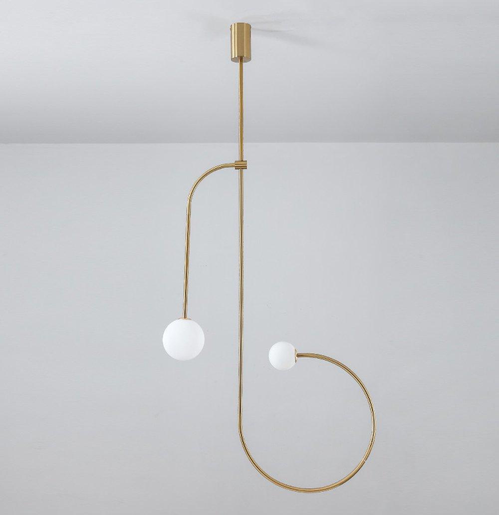 Minimalistische mobile Deckenleuchte – hängende Pendelleuchte