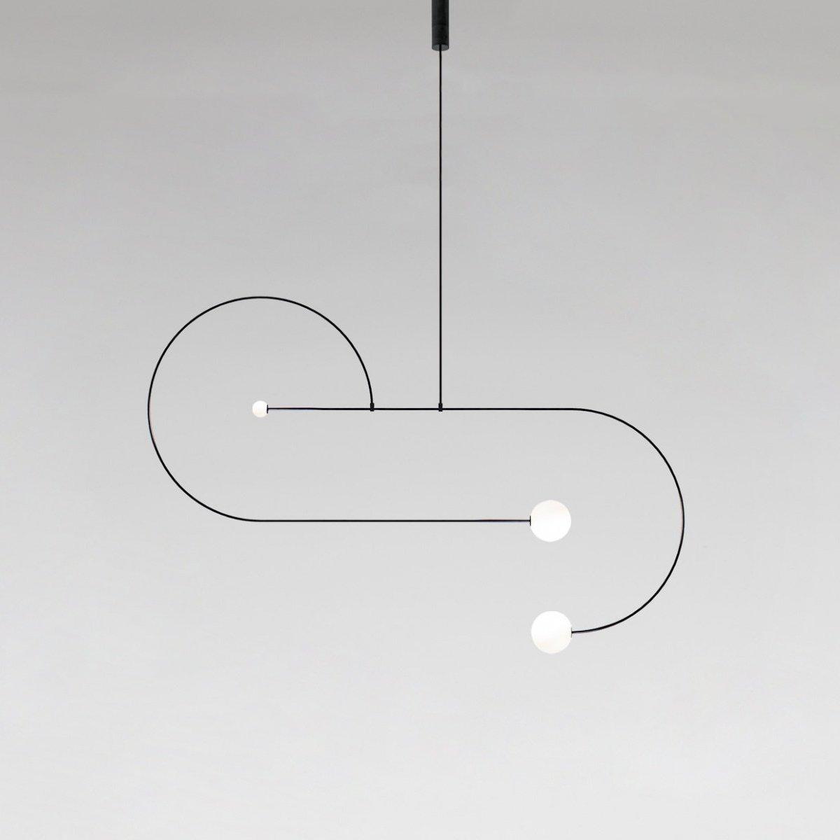 Minimalistische mobile Deckenleuchte – hängende Pendelleuchte