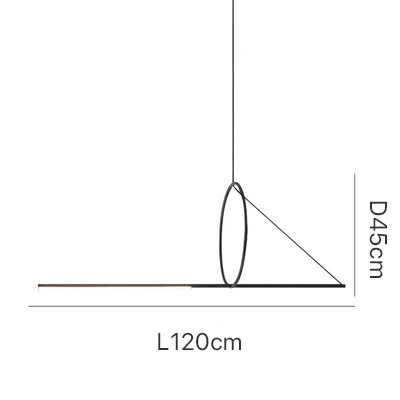 Triangulärt hängande ljus | Orntli