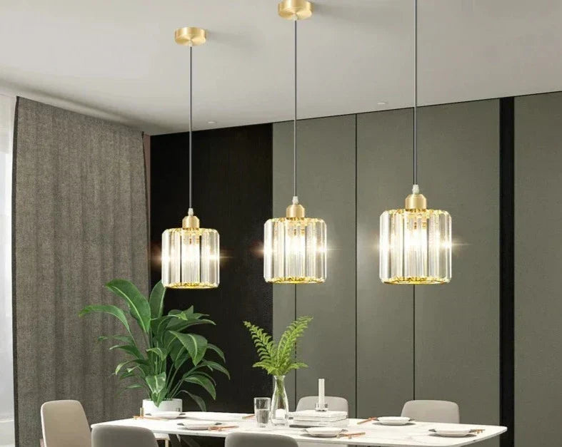 GlinsterLicht - Elegante Hanglamp gemaakt van K9 Kristal
