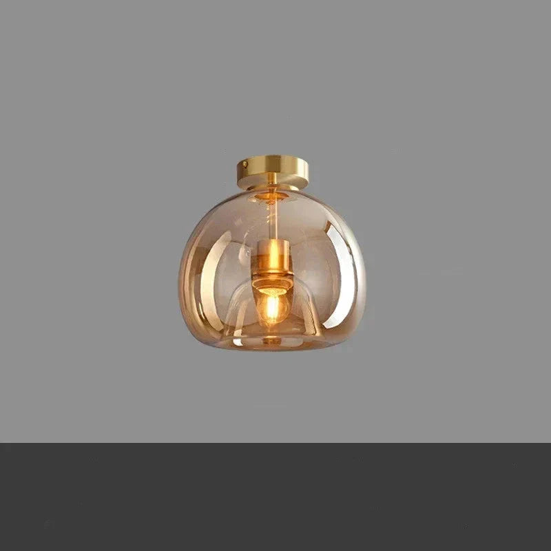 Transparence - Sleek Glass Ceiling Lamp