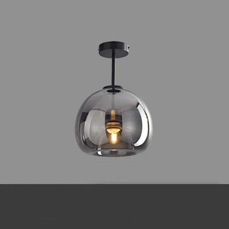 Transparence - Sleek Glass Ceiling Lamp