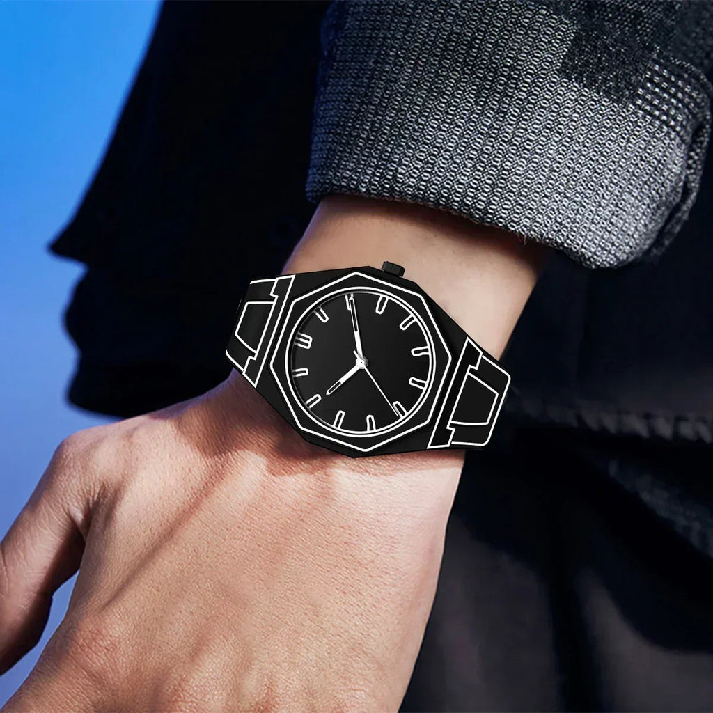 Moderní minimalistické pánské hodinky