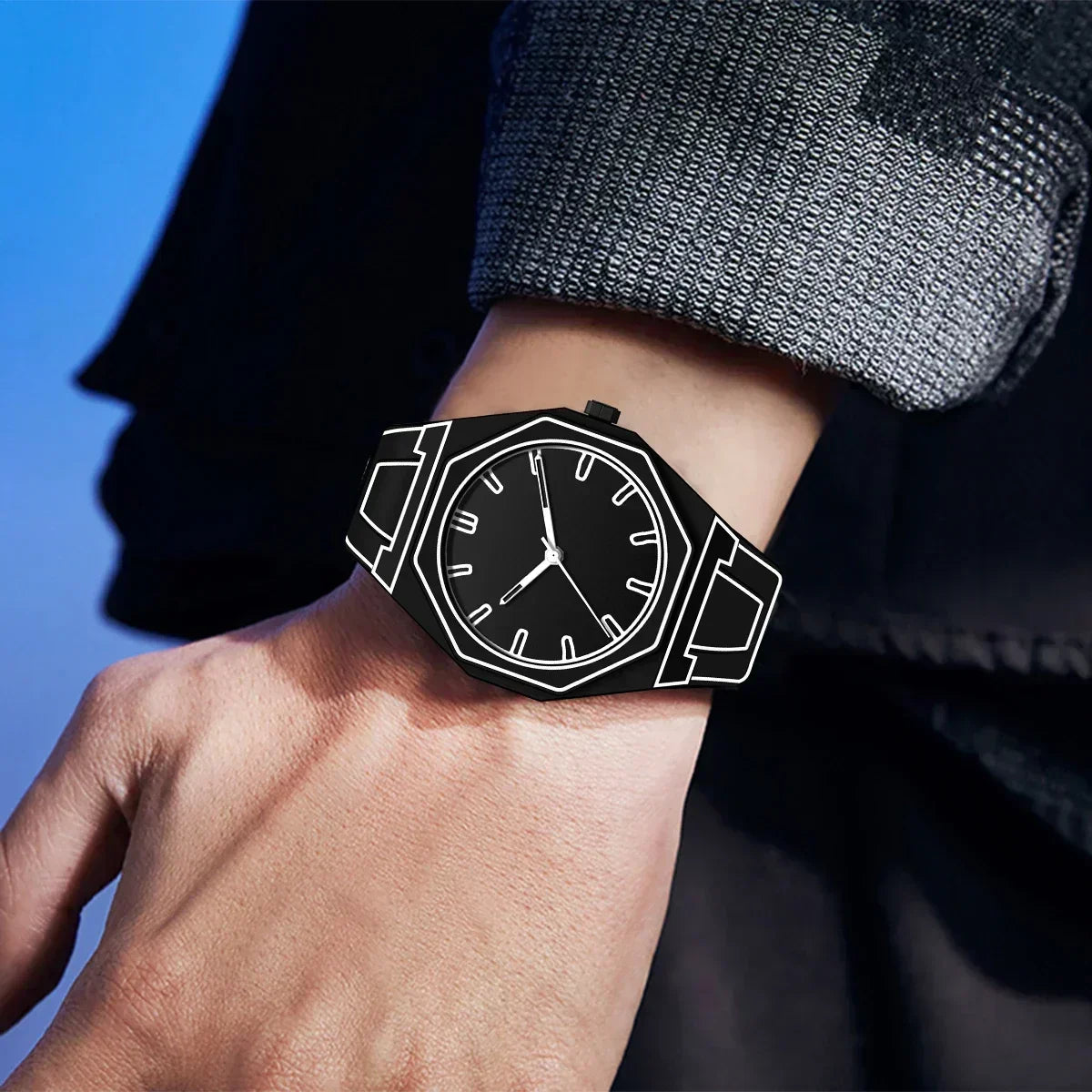 Moderní minimalistické pánské hodinky
