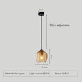 Lampu Gantung Kaca Mona