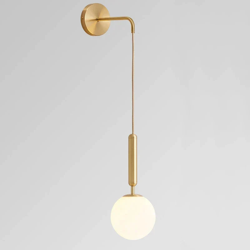 EclipseGlass – moderní nástěnné skleněné svítidlo / lampa