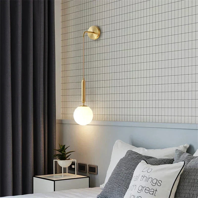 EclipseGlass – moderní nástěnné skleněné svítidlo / lampa