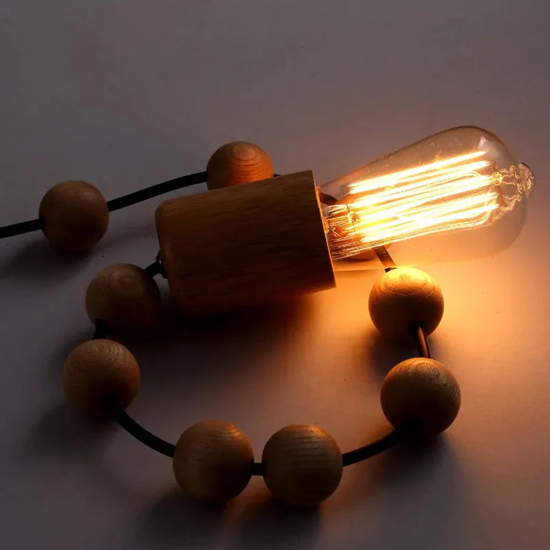 Lustră pandantiv cu mărgele Boho AzaraLume pentru decor tavan