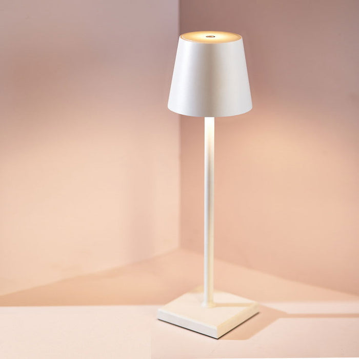 Lumiara | Multicolour Rechargeable LED Table Lamp In Contemporary Tones | Orntli