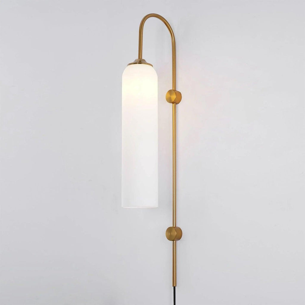 Modern Glass Plug-In Wall Lamp - Vakkerlight
